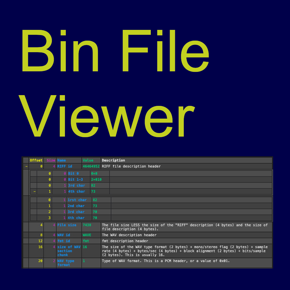 binary viewer