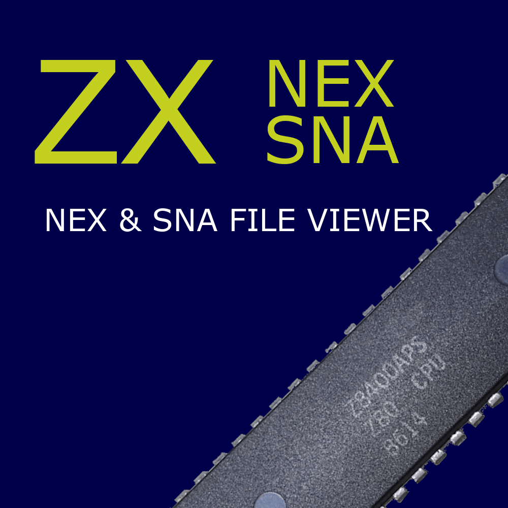NEX & SNA File Viewer (ZX Spectrum Next)